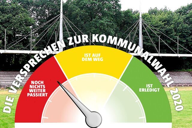 Das Jahnstadion ist an vielen Stellen der Natur überlassen. Mit einem Konzept ist die Stadt noch nicht weitergekommen – die Entscheidung über den Denkmalschutz für die Tribüne steht noch aus. Für andere Sportstätten wurden Neubauten oder Sanierungen zumindest beschlossen.
