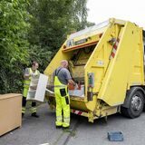 Die EDG sammelt Sperrmüll ein.