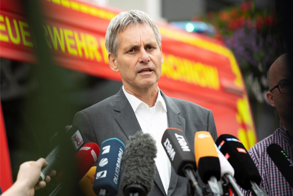 Kleinmachnows Bürgermeister Michael Grubert Kleinmachnows Bürgermeister Michael Grubert