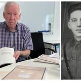 Ortwin Bickhove-Swiderski (l.) hat viele Jahre zum Leben des Sythener „Blutzeugen“ Bernard Gerwert geforscht.