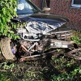 Auch der Schaden am Auto ist immens.