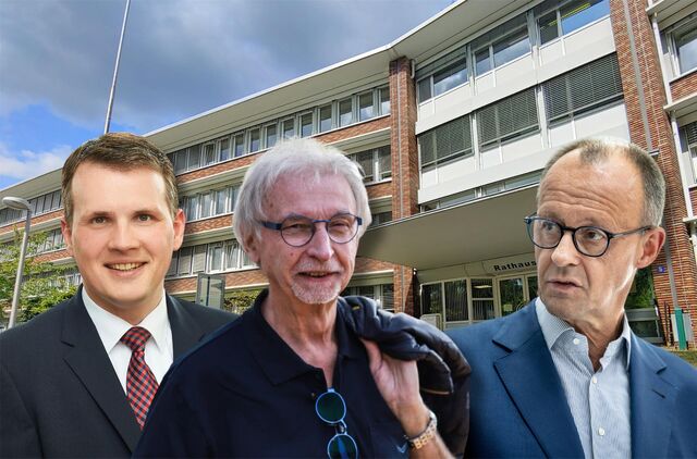 Dorstens Bürgermeister Tobias Stockhoff und Bernd-Josef Schwane, Fraktionsvorsitzender der CDU im Stadtrat, positionieren sich zu den Äußerungen vom CDU-Vorsitzenden Friedrich Merz.