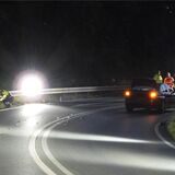 Bei dem Unfall auf der A-43-Auffahrt in Lavesum war eine Frau lebensgefährlich verletzt worden.