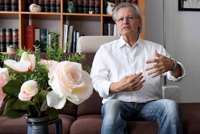Bernard Keber (hier ein Bild vor der Bundestagswahl)