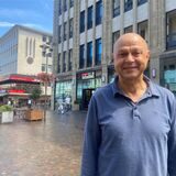 Joachim Klinkert auf dem Altstadtmarkt in Recklinghausen