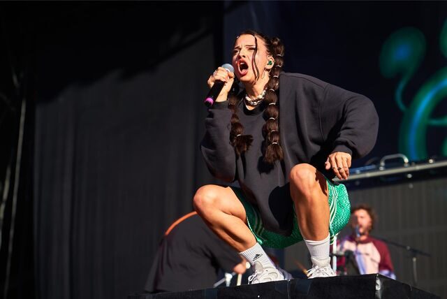 Nina Chuba trat am Freitagabend beim Festival Juicy Beats in Dortmund auf.