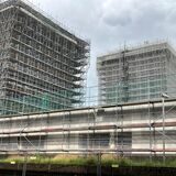Bis in das Jahr 2026 soll die Sanierung des Marler Rathauses dauern. Bis jetzt sind 100 Millionen Euro an Kosten veranschlagt.