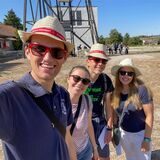 Ein Selfie der Dorstener Grupppe vor der Goldmine in Vila Pouca de Aguiar darf nicht fehlen.