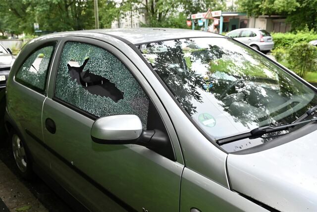 In Dorsten sind die Scheiben mehrere Autos eingeschlagen worden.