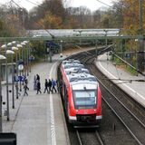 Der Bahnhof Signal Iduna Park: Bis 30. Oktober wird er nicht wie gewohnt angefahren.
