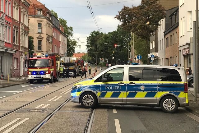 An der Rheinischen Straße in Dorstfeld hat es am Freitagabend (4.8.) gebrannt.