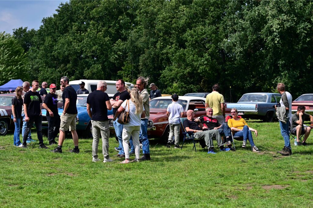 Die Mopar Nationals 2023, Deutschlands größtes Treffen für Dodge, Plymouth und Chrysler Fahrzeuge bis Baujahr 1979 finden an diesem Wochenende am Bikertreff Vogel in Marl statt.