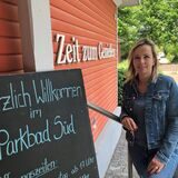 Marlen Kempf ist Inhaberin der Gastronomie Parkbad Süd.