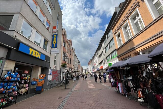 Die Kunibertistraße in Recklinghausen