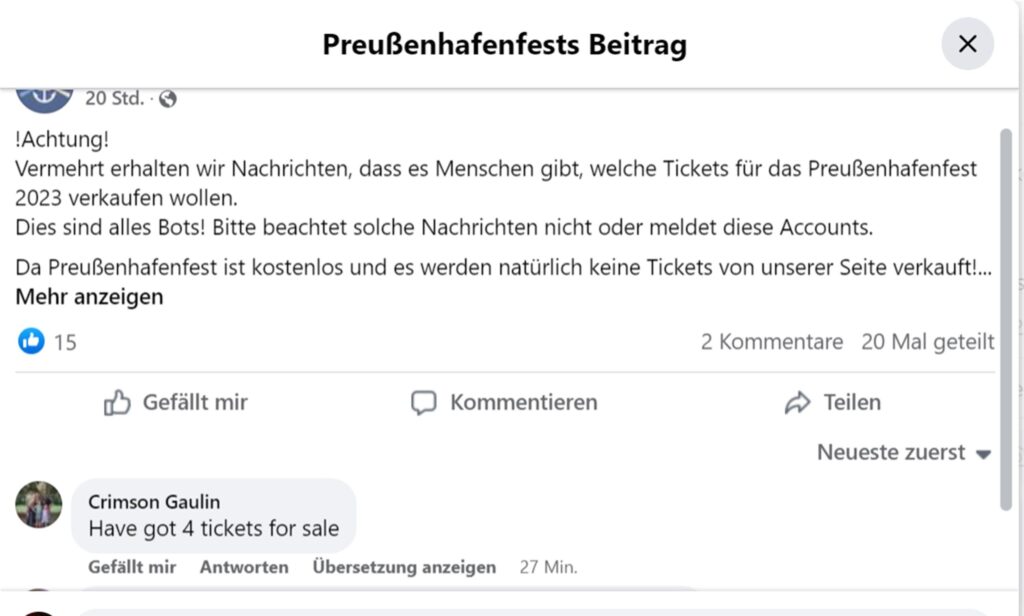 Facebook-Screenshot Facebook-Screenshot