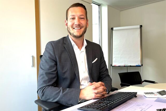 Dennis Krause ist der Leiter private Baufinanzierung und Immobilien-Center der Sparkasse Unna-Kamen.