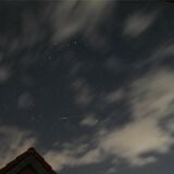 Der Blick in den Abendhimmel von Ickern-End bescherte Herbert Weidlich Glücksmomente: Er konnte Sternschnuppen der Perseiden sehen und eine sogar fotografieren.