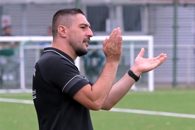 Kadir Kaya war mit dem Ergebnis im Derby gegen Alstedde nur mäßig zufrieden.