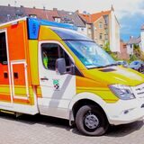 Ein Rettungswagen.
