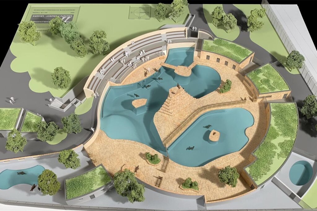 Grafik: So soll die Robbenanlage im Dortmunder Zoo aussehen Grafik: So soll die Robbenanlage im Dortmunder Zoo aussehen