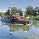 Der historische Schlepper Cerberus.