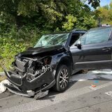 Kaputter Pkw auf Autobahnzubringer L511.
