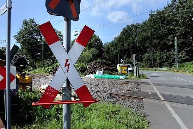 Der Bahnübergang Marler Straße wird wegen Bauarbeiten vom 25. bis 28. August komplett gesperrt.