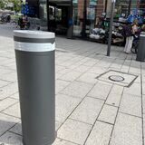 Sicherheitspoller in der Stadt