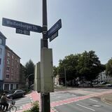 An dieser Kreuzung eskalierte am Sonntag (20.8.) ein Streit.
