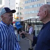 Werner Hansch interviewt Herman Gerland.