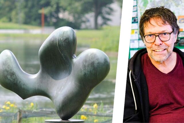 Einer der größten Verluste des Museums: Das ruhende Blatt von Hans Arp wurde im Juli gestohlen. Museumsdirektor Georg Elben und die Polizei erhielten bisher keine Hinweise auf mögliche Täter.