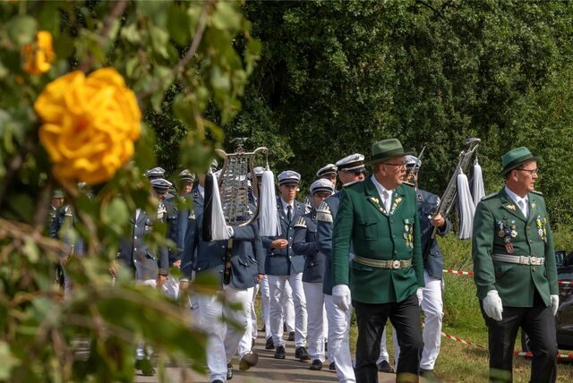 Startete bei bestem Wetter: das Schützenfest in Natrop-Pelkum.