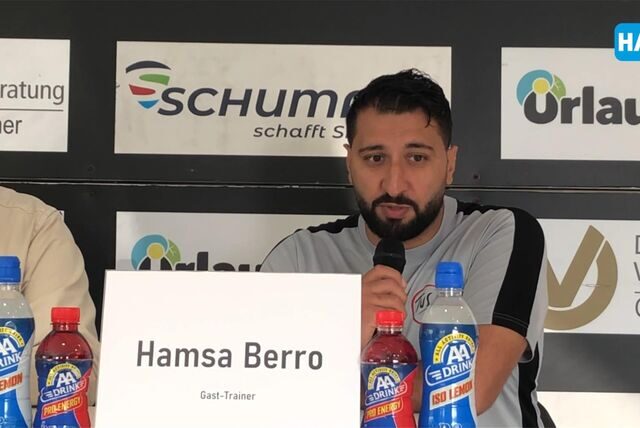 Hamsa Berro entschuldigte sich nach dem Spiel für die Aktion.