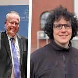 Uneins: Dennis Soldmann und Thomas Bach von Haus und Grund haben andere Auffassungen über die Bezahlbarkeit von Wohnraum in Dortmund als Markus Roeser vom Mieterverein.