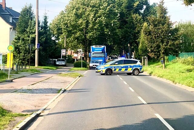 Unfall auf der Castroper Straße in Recklinghausen