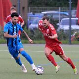 Dominic Schmidt (M.) erzielte den 2:1-Führungstreffer für den Lüner SV.
