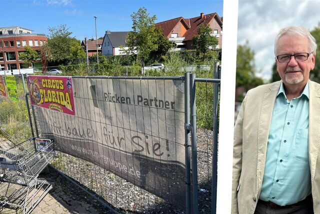 Friedhelm Fragemann ist gegen eine Begrünung der Fläche am Ostwall.