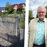 Friedhelm Fragemann ist gegen eine Begrünung der Fläche am Ostwall.