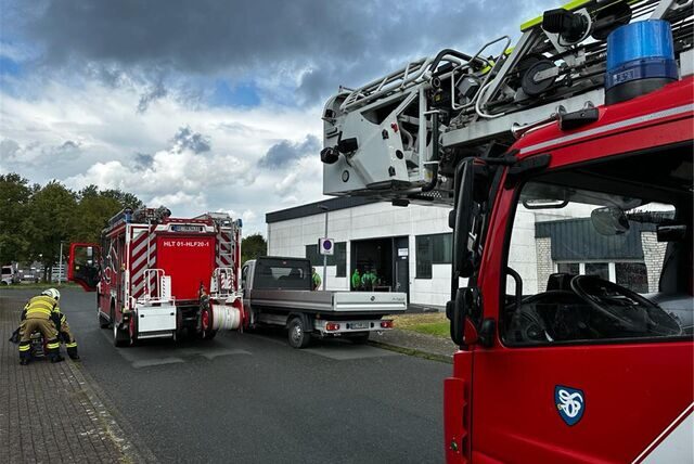 Die Feuerwehr rückte am Donnerstag zu einem Brand an der Annabergstraße aus.