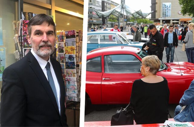 Axel Schroeder, ehemals Vorsitzender des Cityrings, hat sich lange um den Oldtimer-Stammtisch gekümmert.