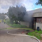 Die Marler Feuerwehr rückte am Freitagabend zu einem Einsatz an der Dreifachsporthalle in Drewer aus.