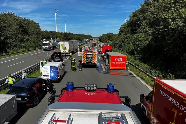 Lkw-Unfall auf der A 31