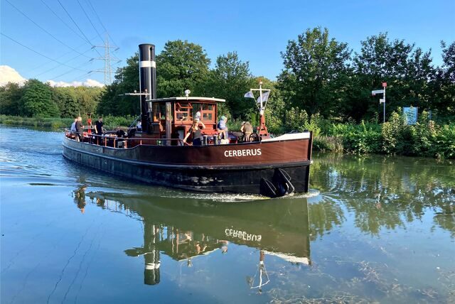 Der historische Schlepper Cerberus