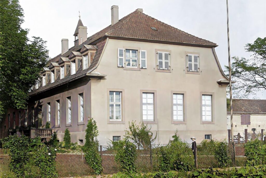 1917 entstand dieses Foto von Haus Henrichenburg. Magnus Heier hat es nachträglich koloriert. 1917 entstand dieses Foto von Haus Henrichenburg. Magnus Heier hat es nachträglich koloriert.