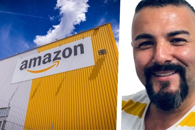 Das Amazon-Verteilzentrum im Dortmunder Norden, der ehemalige Betriebsratsvorsitzende Osman Özkan