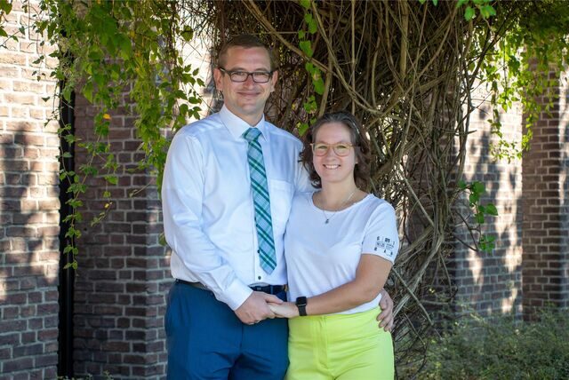 Lisa Marie und Dominik Franke haben auf dem Standesamt am Europaplatz geheiratet.