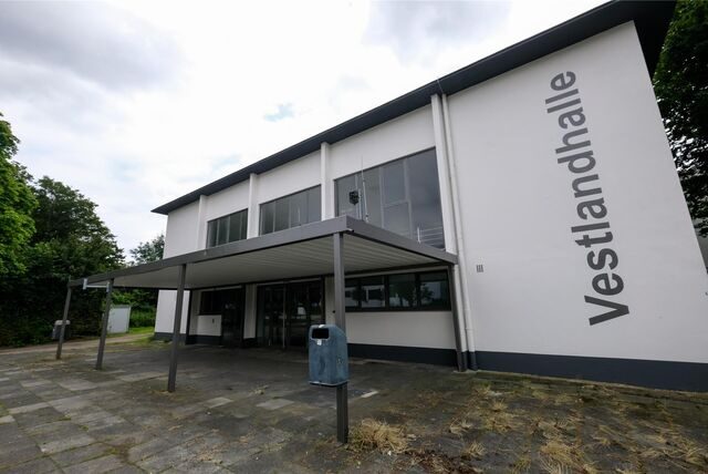Die Vestlandhalle in Recklinghausen