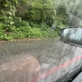 Heftiger Regen ging am Dienstag wiederholt über Castrop-Rauxel nieder.