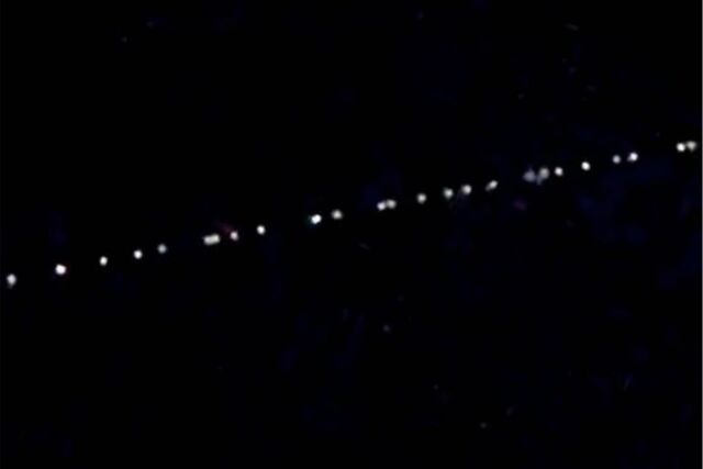 Starlink-Satelliten könnten am Freitag und Samstag noch in Dorsten zu sehen sein.