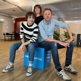 In dieser Folge des PottCAS halten Sie Moderatorin Nora Varga (v.l.), Redakteurin Ronny von Wangenheim und Chefreporter Tobias Weckenbrock auf dem Laufenden.